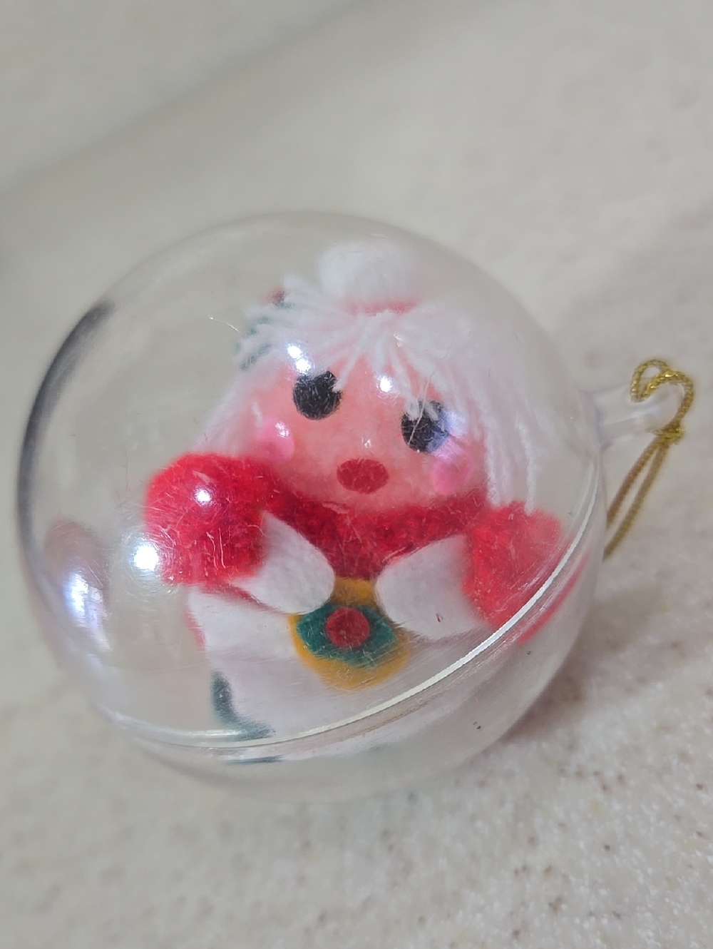 Vintage 1983 R Dakin Mrs. Claus Christmas Ornament